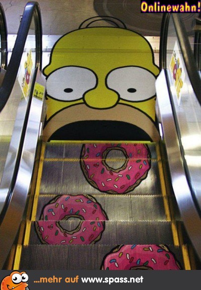 Homer Rolltreppe