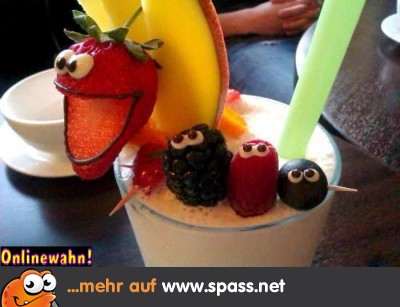 Früchte mit Gesicht
