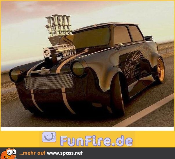 extremer Trabbi