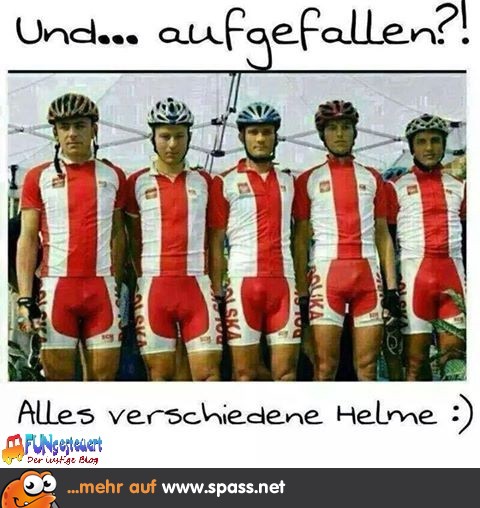 Helme unterschiedlich