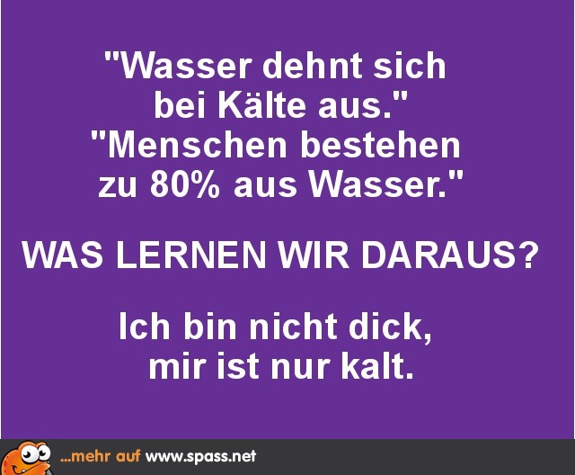 Mir ist kalt Lustige Bilder auf