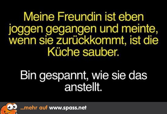 Saubere Küche Lustige Bilder auf
