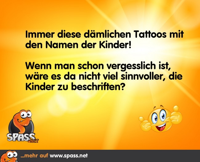 Tattoos für Vergessliche Lustige Bilder auf