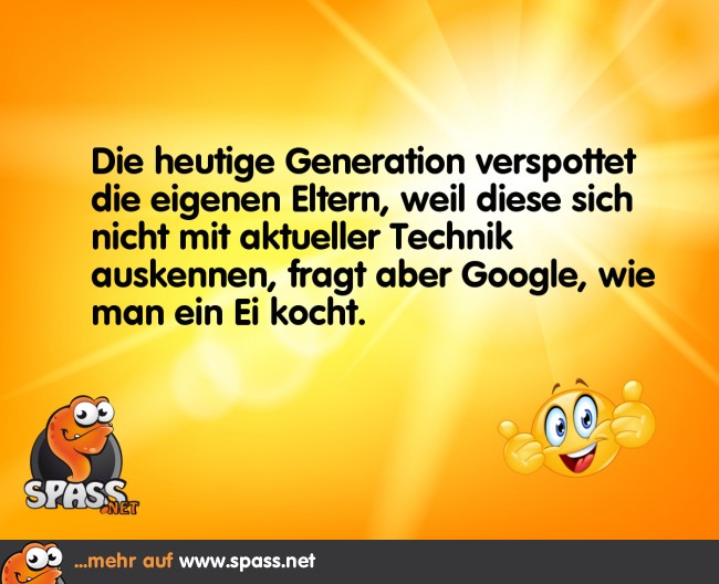 Die heutige Generation Lustige Bilder auf