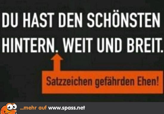 Gefährliche Satzzeichen Lustige Bilder auf