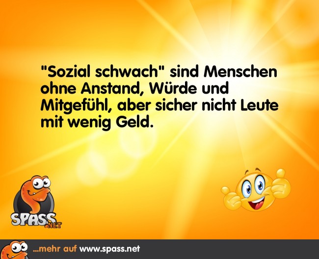 Sozial schwach Lustige Bilder auf