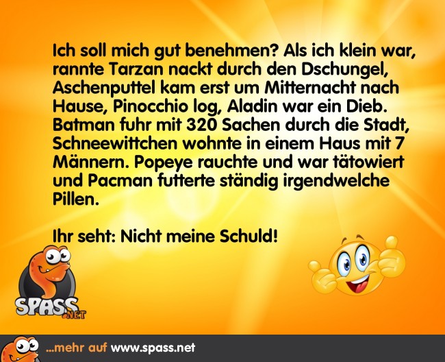 Gutes Benehmen Lustige Bilder auf