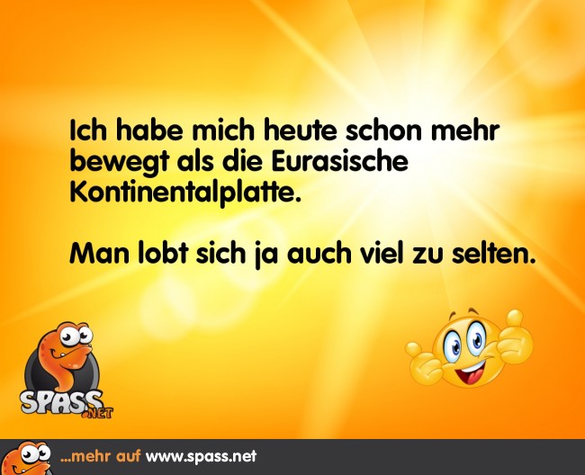 Mehr Bewegung Lustige Bilder auf