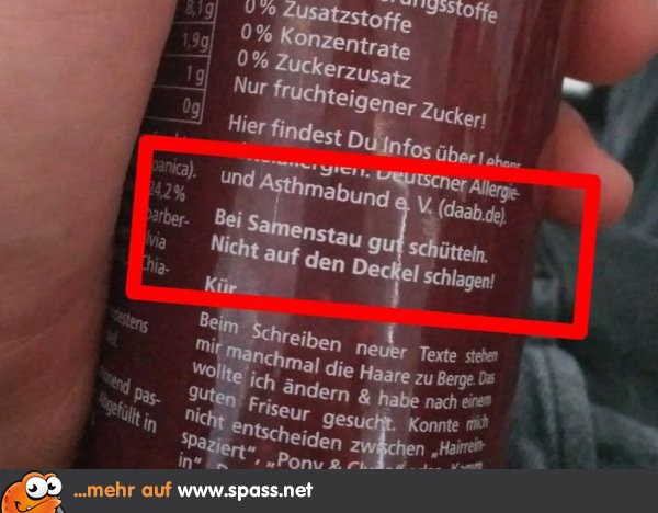 Samenstau Lustige Bilder auf