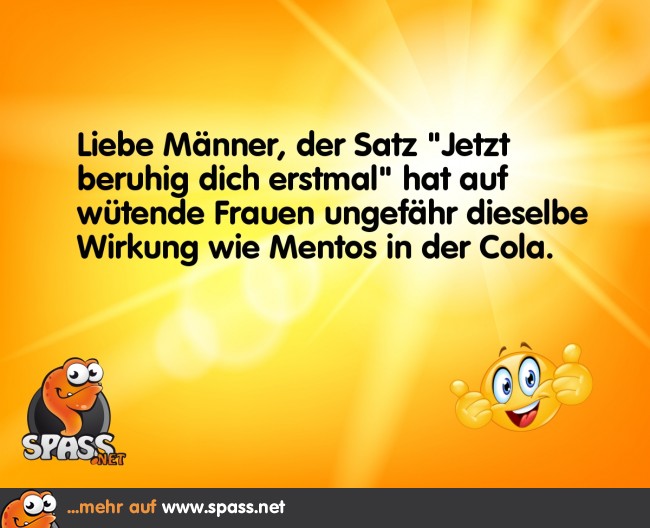 Beruhige dich… Lustige Bilder auf