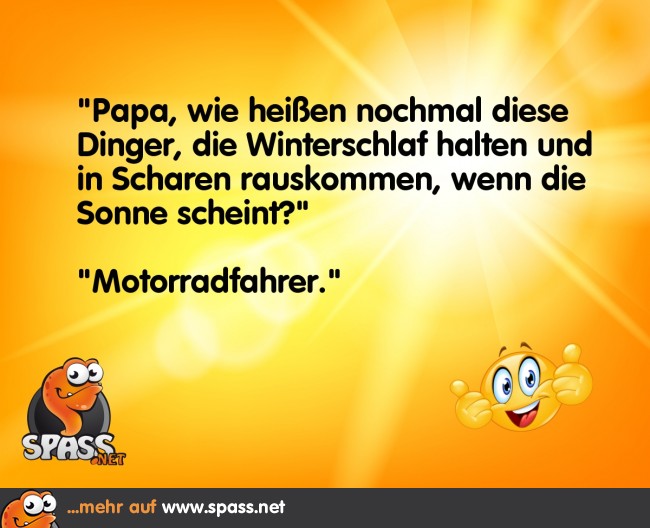 Der Winterschlaf ist zu Ende Lustige Bilder auf