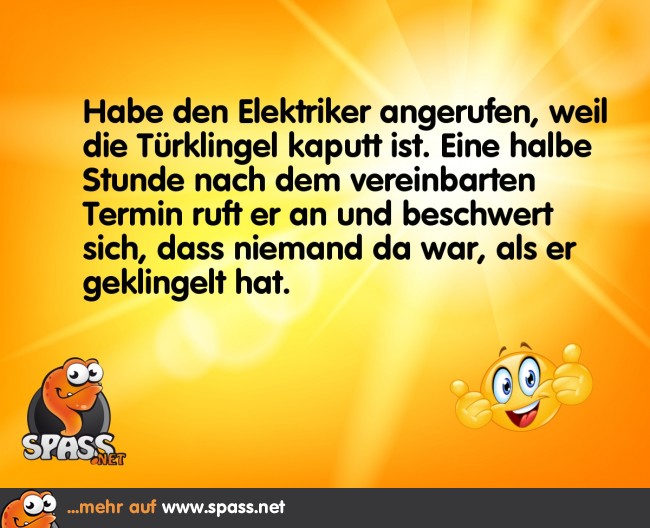 Die Türklingel Lustige Bilder auf