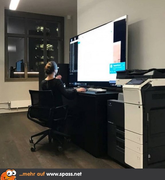 Der neue Monitor Lustige Bilder auf