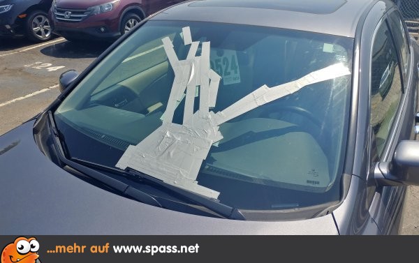 Carglass repariert… Lustige Bilder auf