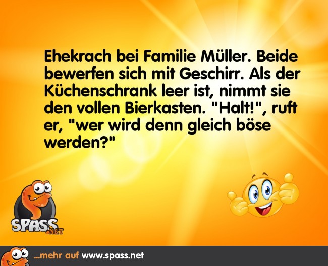 Nur nicht böse werden… Lustige Bilder auf