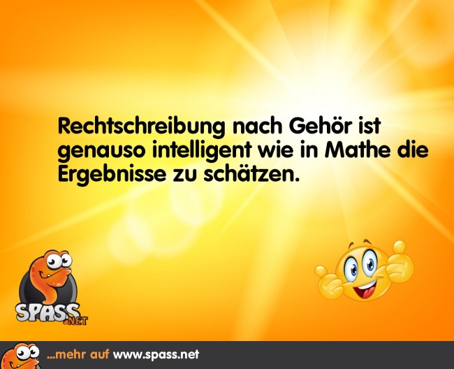 Rechtschreibung Lustige Bilder auf
