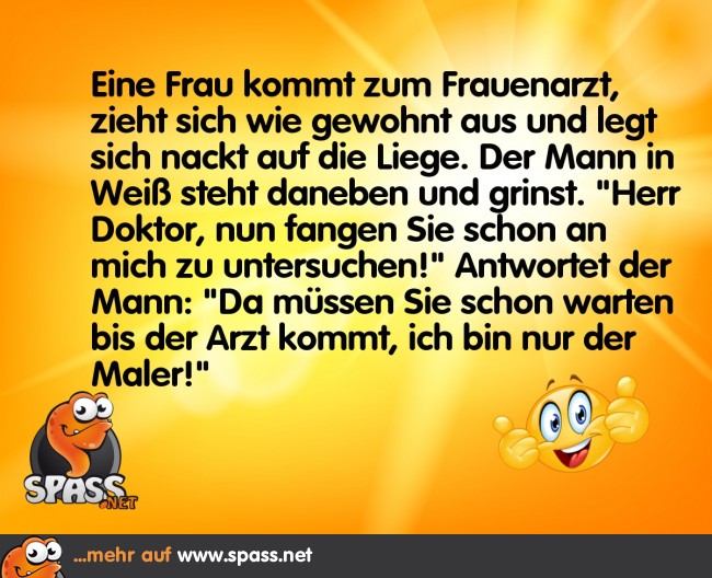 Beim Frauenarzt Lustige Bilder auf