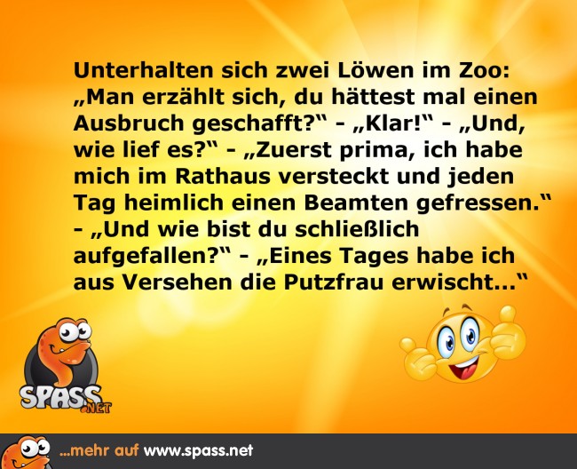 Der gescheiterte Ausbruch Lustige Bilder auf
