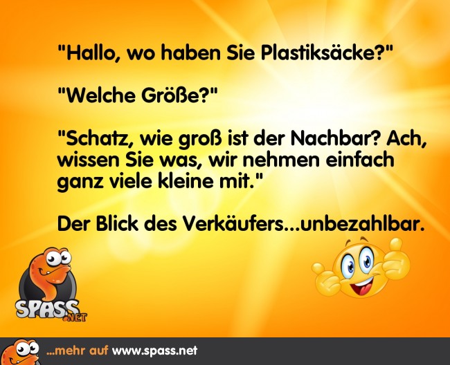 Plastiksäcke Lustige Bilder auf