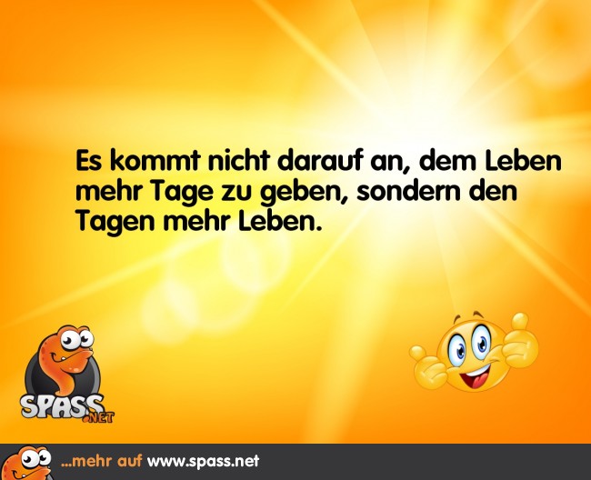 Lebe wie es dir gefällt! Lustige Bilder auf
