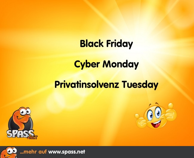 Meine Black Week Lustige Bilder auf