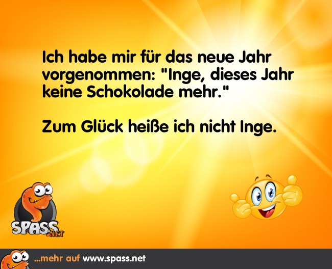 Vorsätze für’s neue Jahr Lustige Bilder auf
