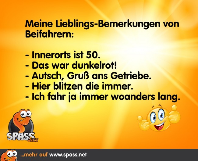BeifahrerBemerkungen Lustige Bilder auf
