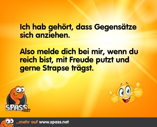Anziehende Gegensätze Lustige Bilder auf
