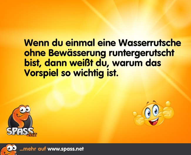 Ein wichtiges Vorspiel Lustige Bilder auf