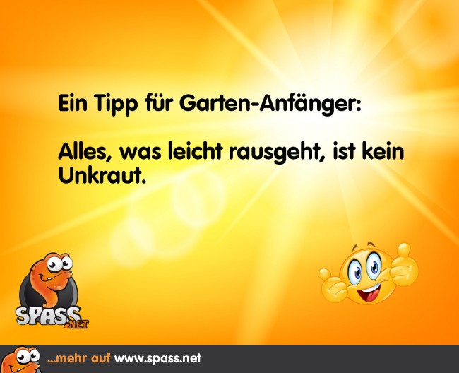 GartenAnfänger Lustige Bilder auf