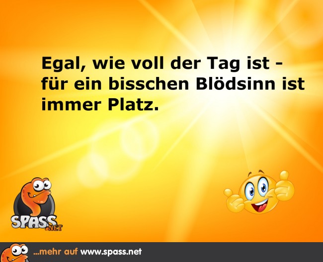 Ein bisschen Blödsinn Lustige Bilder auf