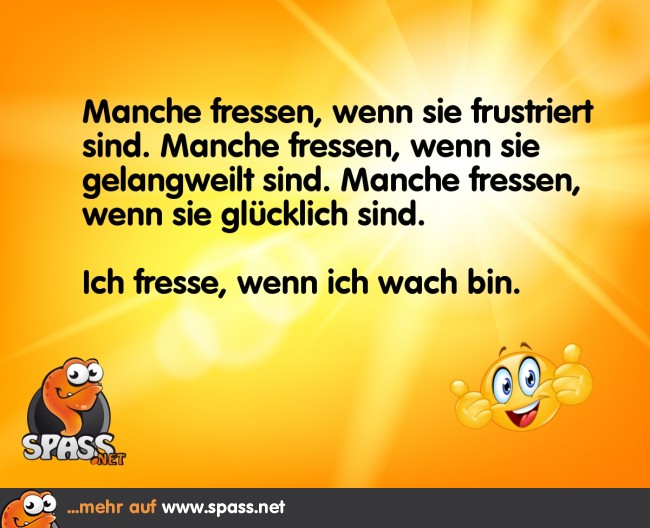 Der Fresser Lustige Bilder auf