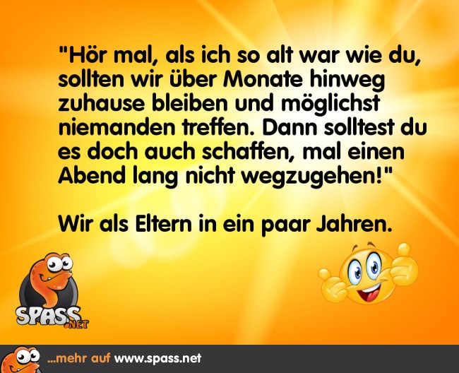 Corona-Eltern | Lustige Bilder auf Spass.net