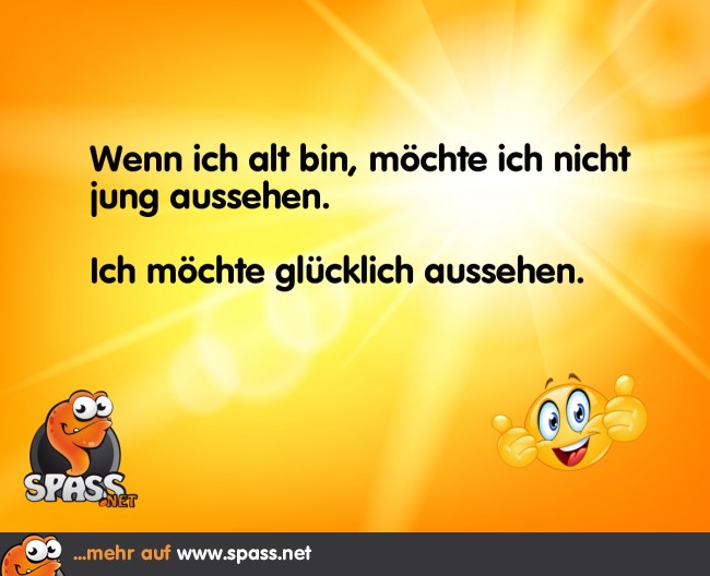 Glücklich im Alter Lustige Bilder auf