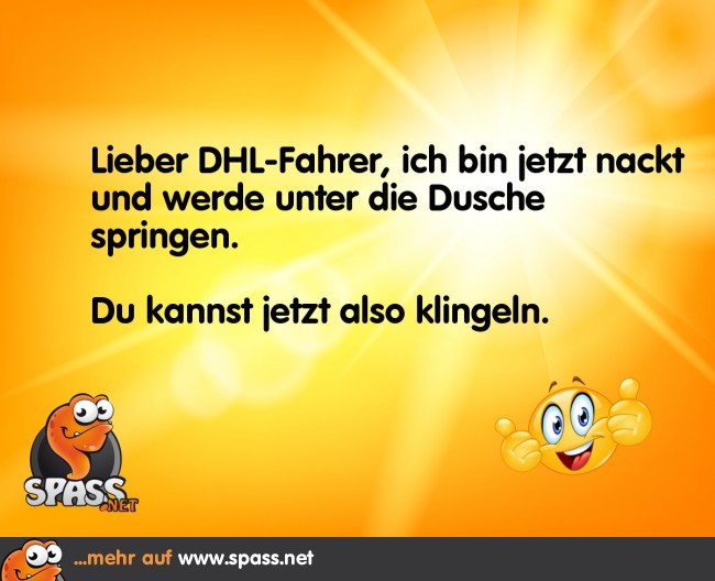 Bereit für DHL Lustige Bilder auf