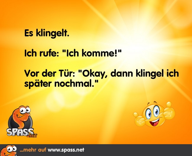Ich komme | Lustige Bilder auf Spass.net