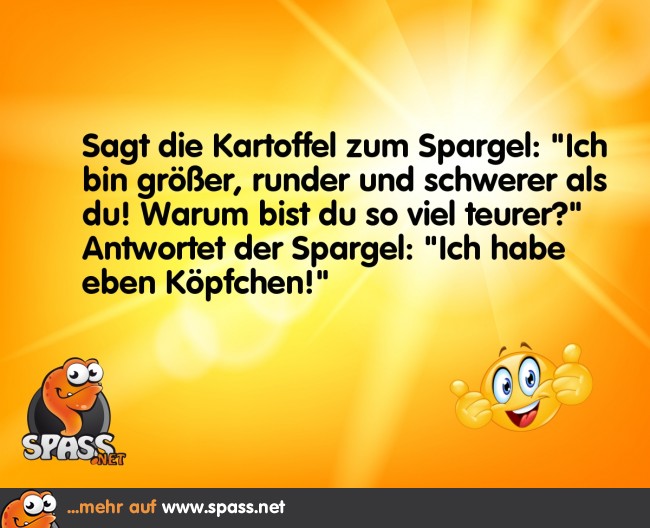 Gemüse mit Köpfchen Lustige Bilder auf
