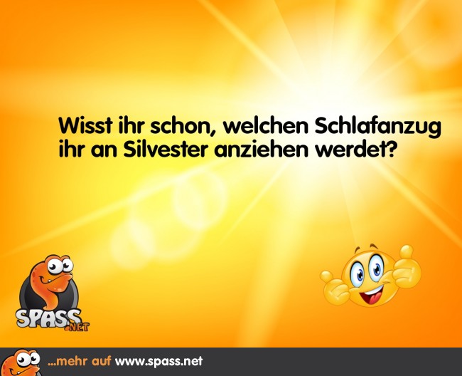 SilvesterSchlafanzug Lustige Bilder auf