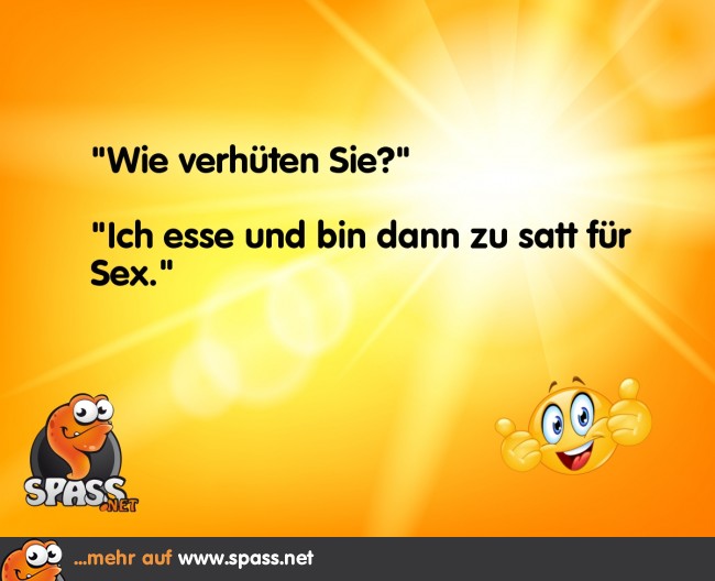 Verhütungsmethode Lustige Bilder auf