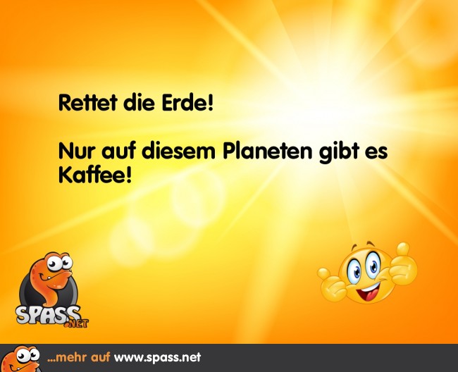 Rettet die Erde! Lustige Bilder auf