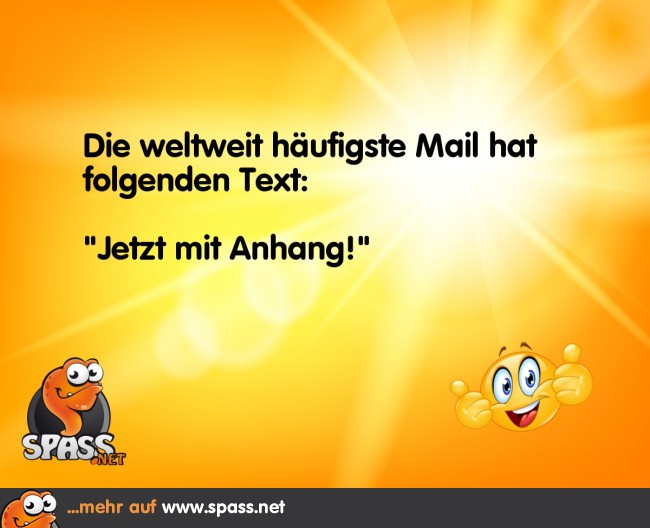 Die häufigste Mail Lustige Bilder auf