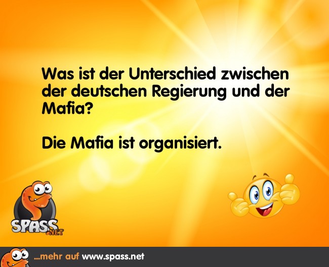 Regierung vs. Mafia Lustige Bilder auf