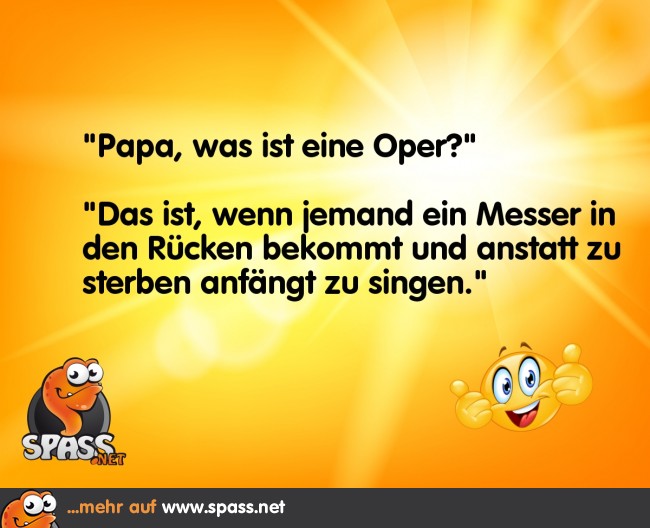 Oper kurz erklärt Lustige Bilder auf