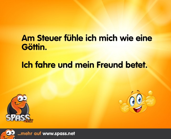 Göttin am Steuer Lustige Bilder auf