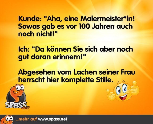Malermeister*in Lustige Bilder auf