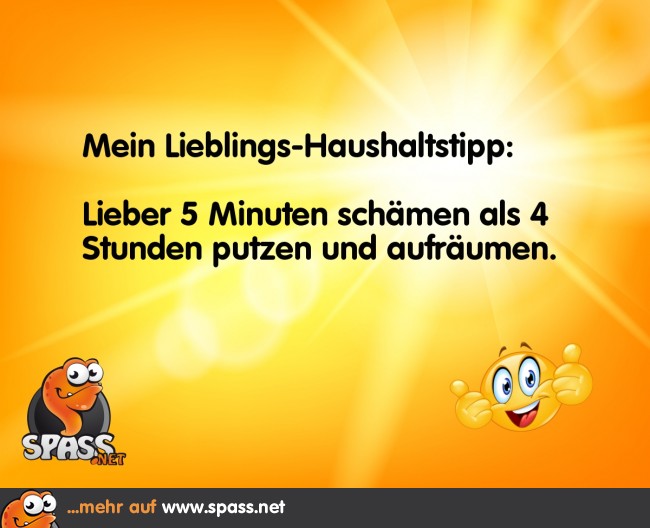 Bester Haushaltstipp Lustige Bilder auf