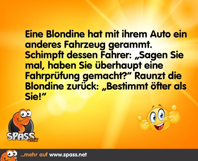 Fahrprüfung(en) Lustige Bilder auf