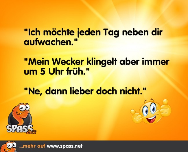 Zu früh zum Aufwachen Lustige Bilder auf