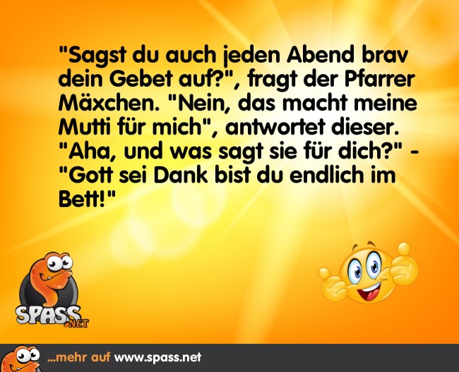 Abendgebet Lustige Bilder auf