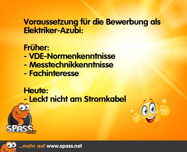 AzubiQualifikationen Lustige Bilder auf